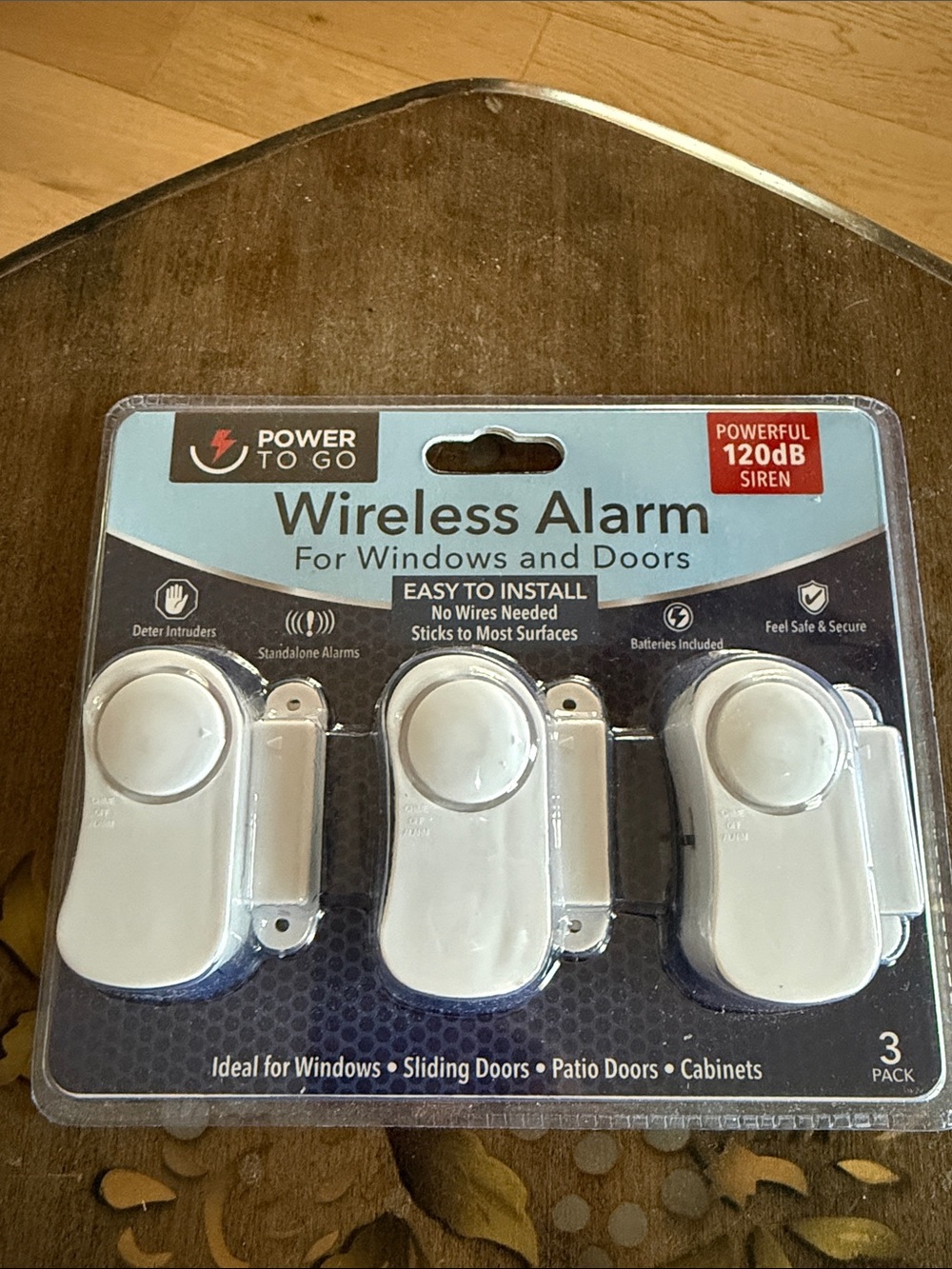 White Wireless Window & Door Alarm - 3 Pack